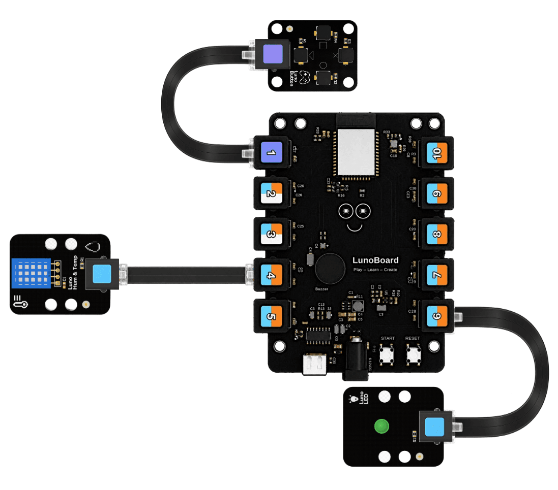 LunoBoard sensör bağlantısı